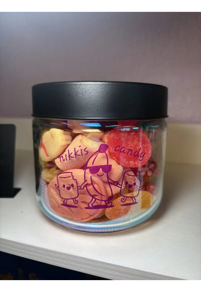 Custom Candy Jar