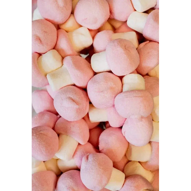 Jumbo mushroom marshmallows by Nikki's Candy
