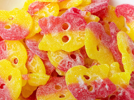 Sour Raspberry/Lemon Skulls by Nikki's Candy