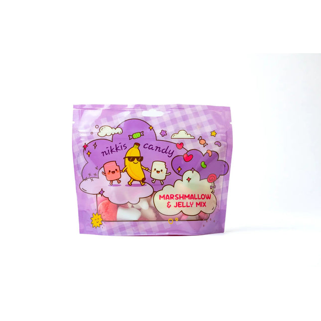 Nikki's Marshmallow and Jellies mix prepackaged by Nikki's Candy