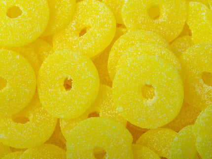 Sour Pineapple Rings by Nikki's Candy