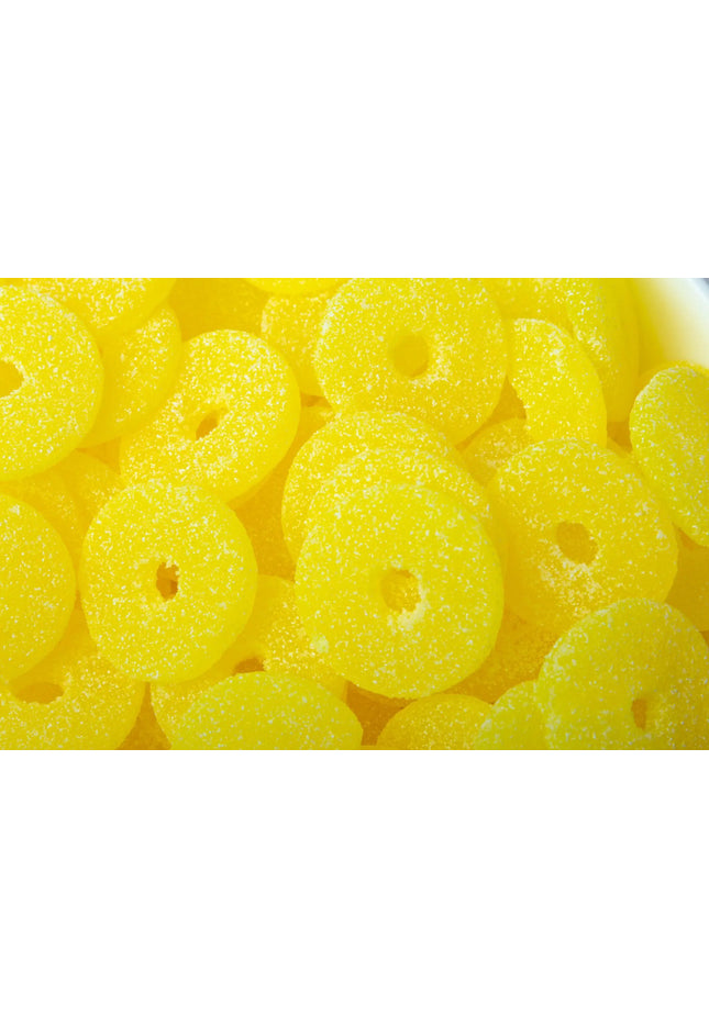 Sour Pineapple Rings by Nikki's Candy