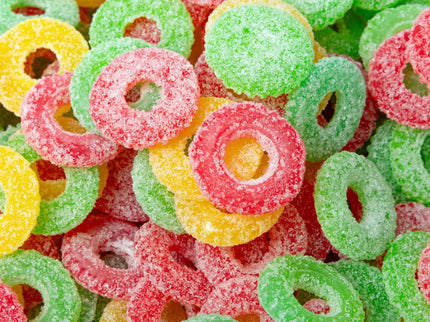 Sour rings by Nikki's Candy