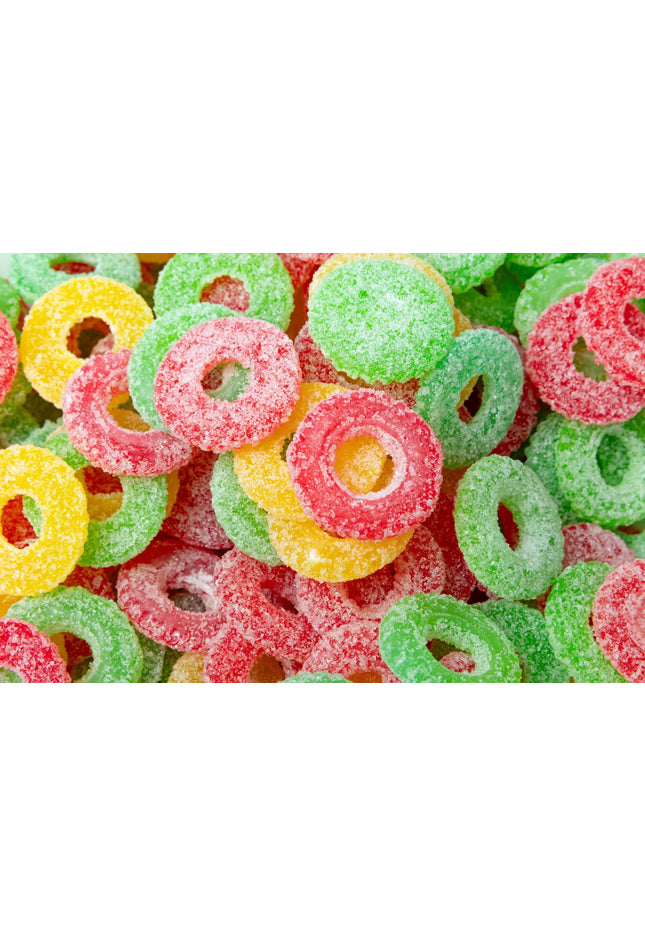 Sour rings by Nikki's Candy