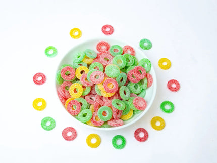 Sour rings by Nikki's Candy
