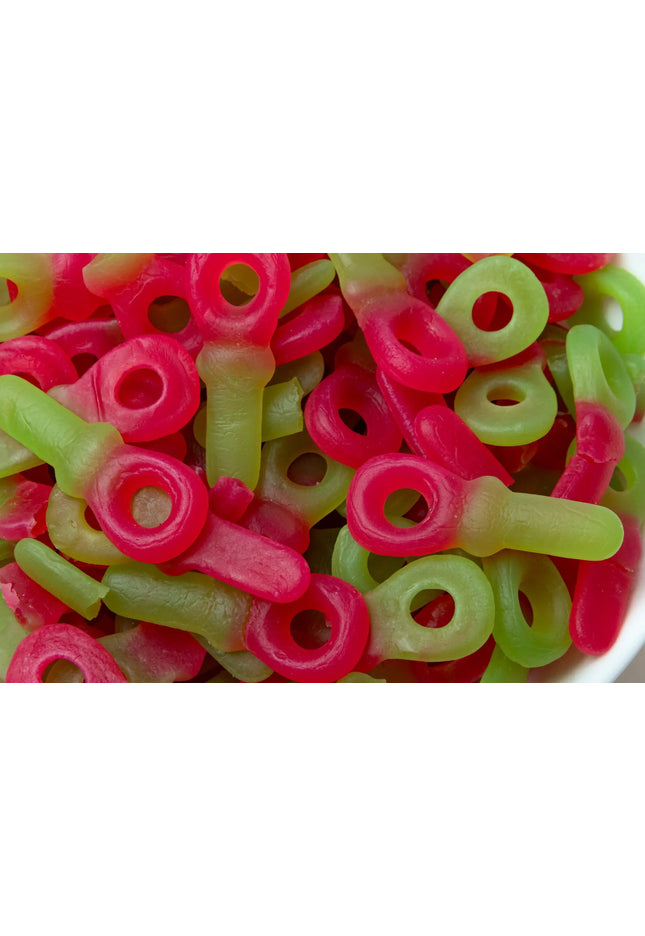 Strawberry Pacifiers by Nikki's Candy