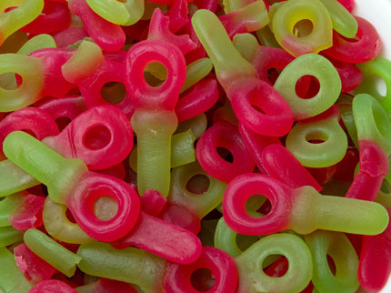 Strawberry Pacifiers by Nikki's Candy
