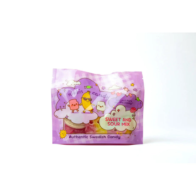 Nikki's Sweet and Sour Mix prepackaged by Nikki's Candy
