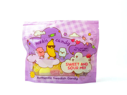 Nikki's Sweet and Sour Mix prepackaged by Nikki's Candy