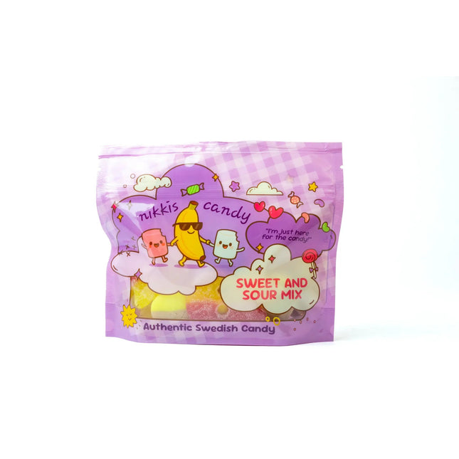 Nikki's Sweet and Sour Mix prepackaged by Nikki's Candy
