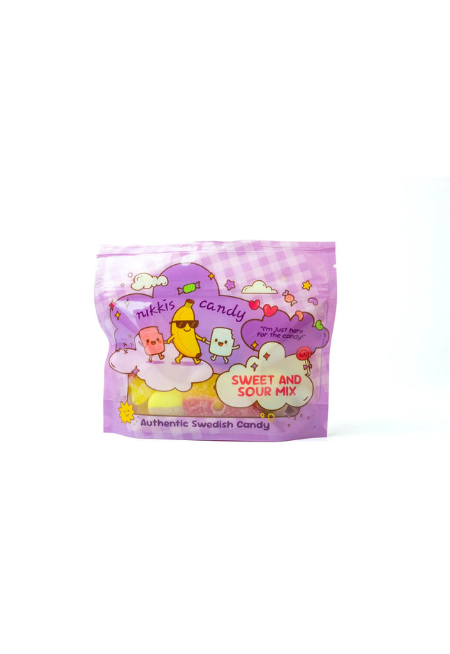 Nikki's Sweet and Sour Mix prepackaged by Nikki's Candy