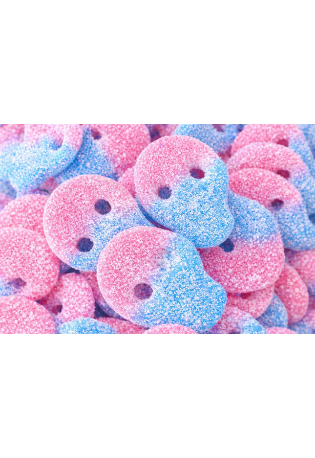 Sour Bubblegum Skulls by Nikki's Candy