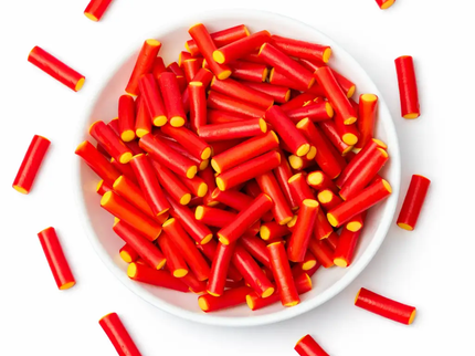 Lemon Rhubarb Red Licorice Logs by Imported from WooCommerce