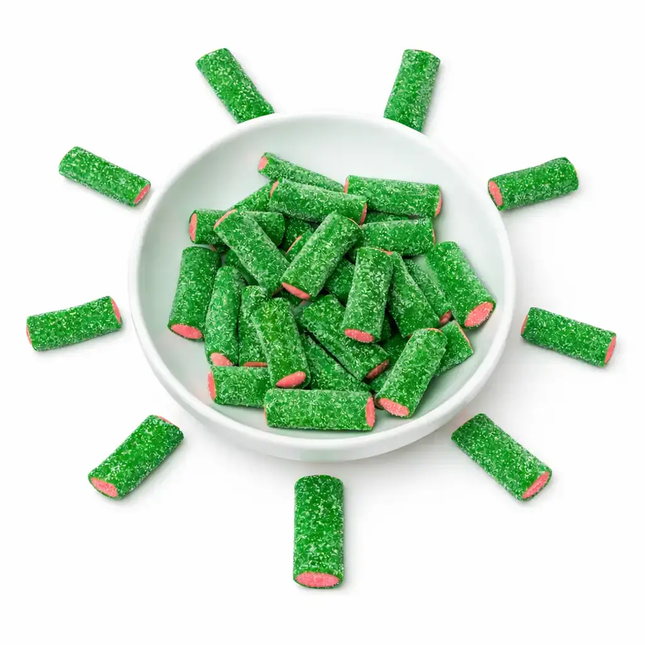 Sour Watermelon Tubes by Nikki's Candy