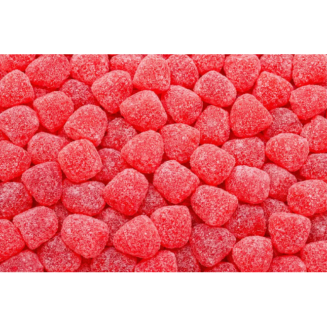 Raspberry Drops by Nikki's Candy