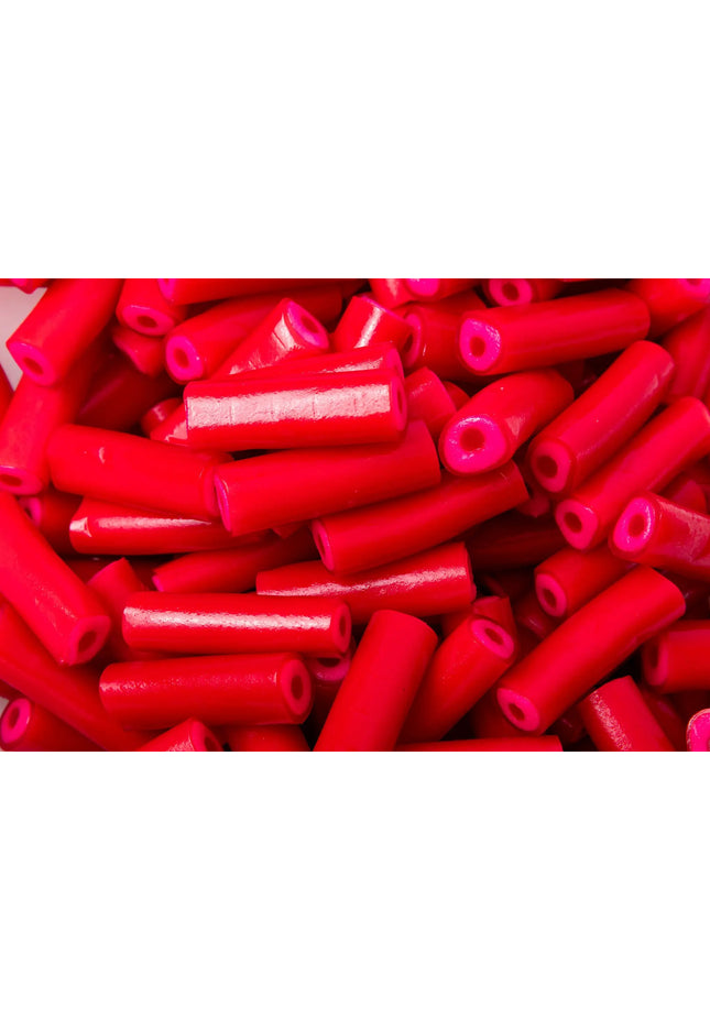 Raspberry Filled red licorice logs by Imported from WooCommerce