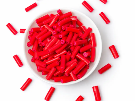 Raspberry Filled red licorice logs by Imported from WooCommerce