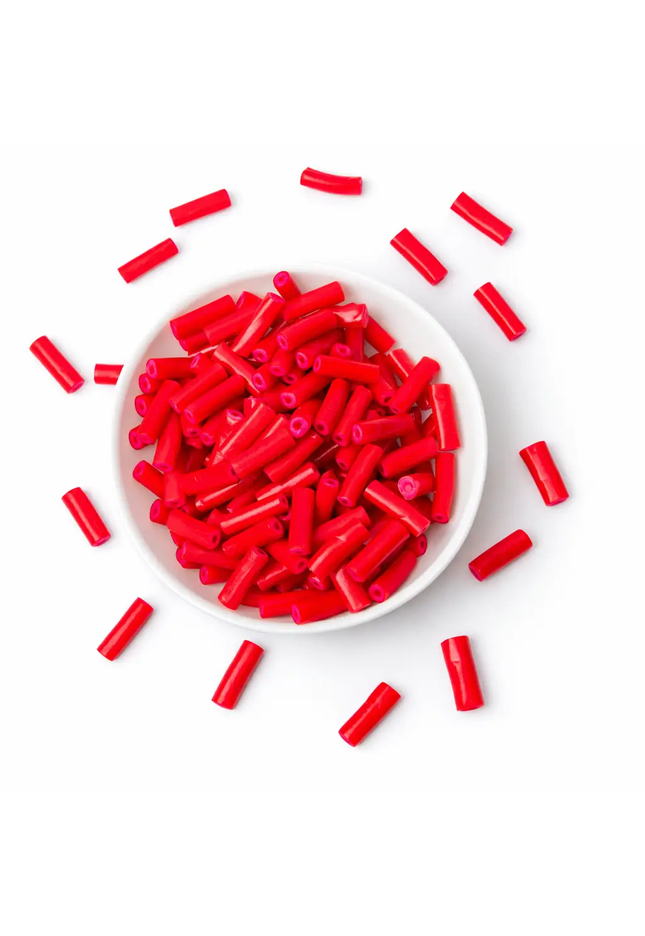 Raspberry Filled red licorice logs by Imported from WooCommerce