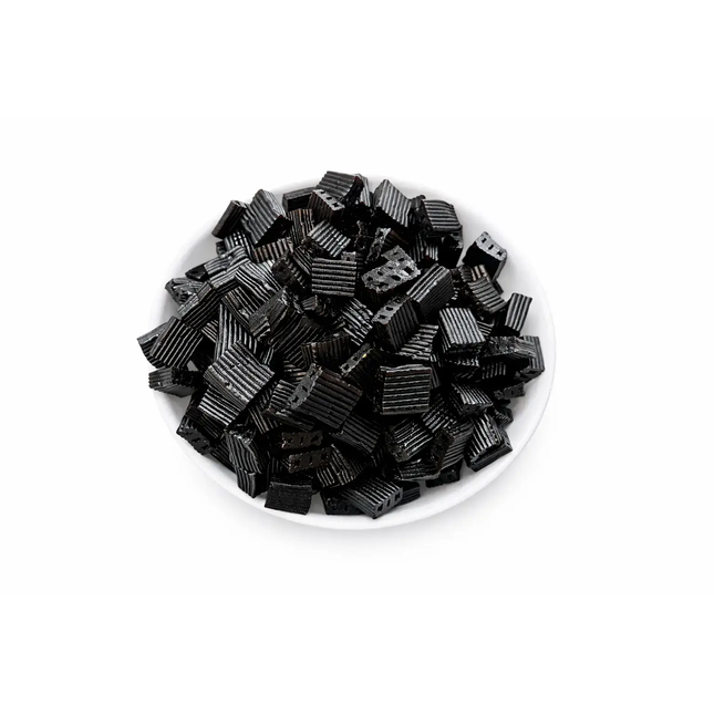 Finnksa Salty Black Licorice Ripples Bites by Nikki's Candy
