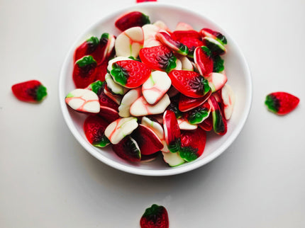 Strawberries with Cream by Nikki's Candy