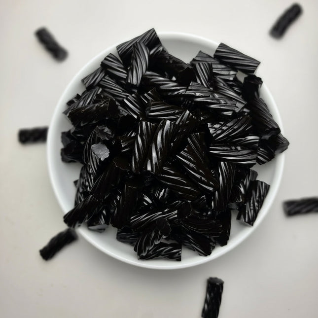 Soft Black Licorice by Nikki's Candy