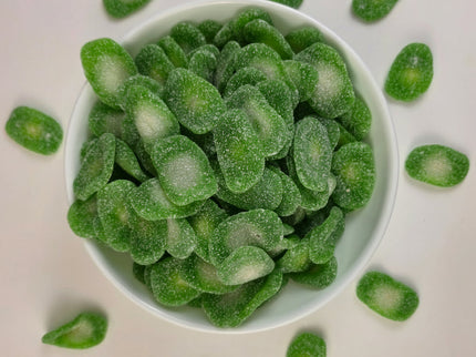 Kiwi Sugared Slices by Nikki's Candy