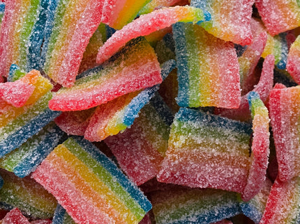 Sour Rainbow Belts by Nikki's Candy