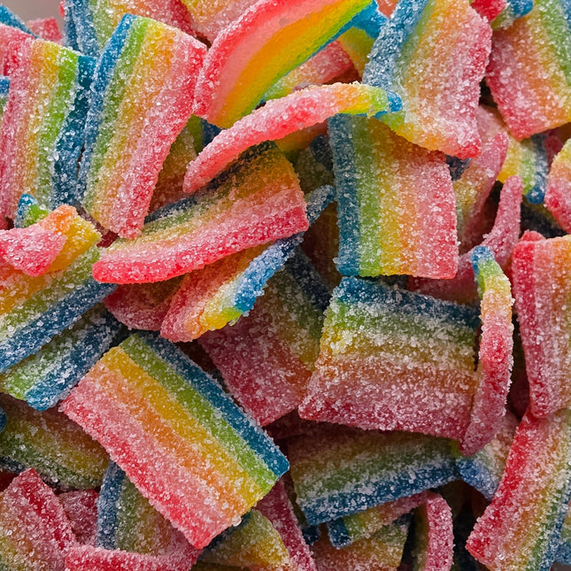 Sour Rainbow Belts by Nikki's Candy