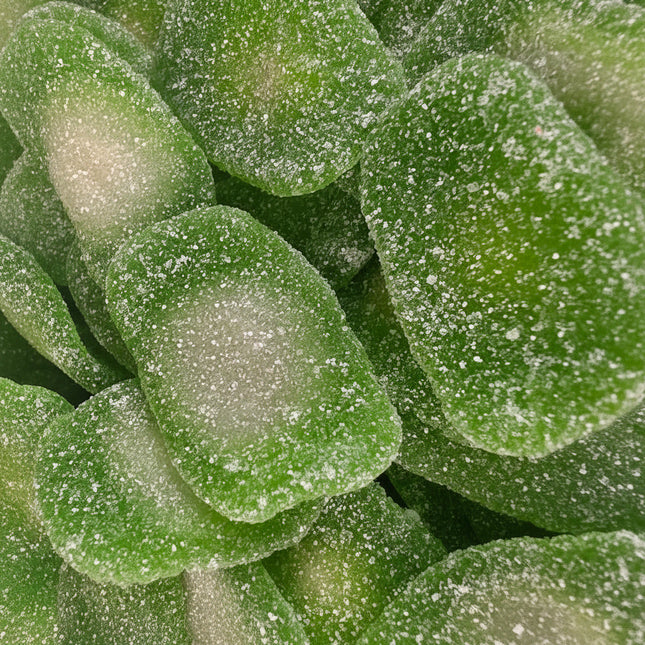Kiwi Sugared Slices by Nikki's Candy