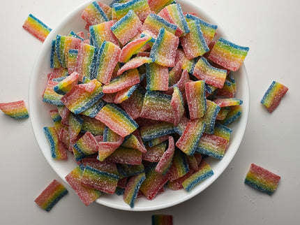 Sour Rainbow Belts by Nikki's Candy
