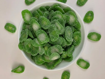 Kiwi Sugared Slices by Nikki's Candy
