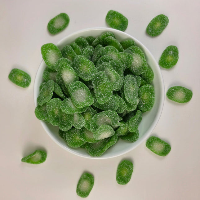 Kiwi Sugared Slices by Nikki's Candy
