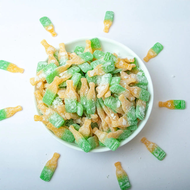 Sour Pear Bottles by Nikki's Candy