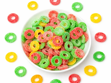 Sour rings by Nikki's Candy