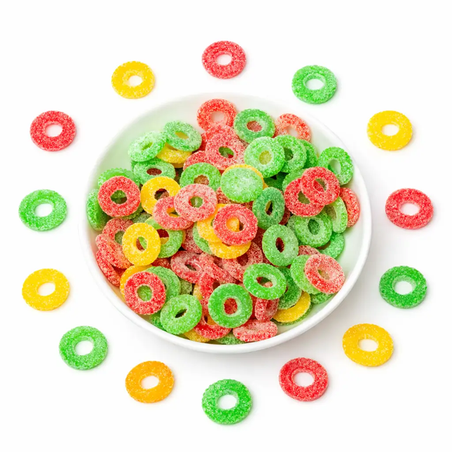 Sour rings by Nikki's Candy