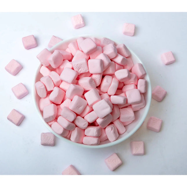Strawberry Foam Sugar Cubes by Nikki's Candy