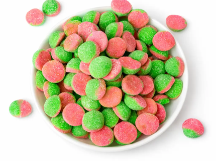 Fizzy Watermelon Bombs by Nikki's Candy